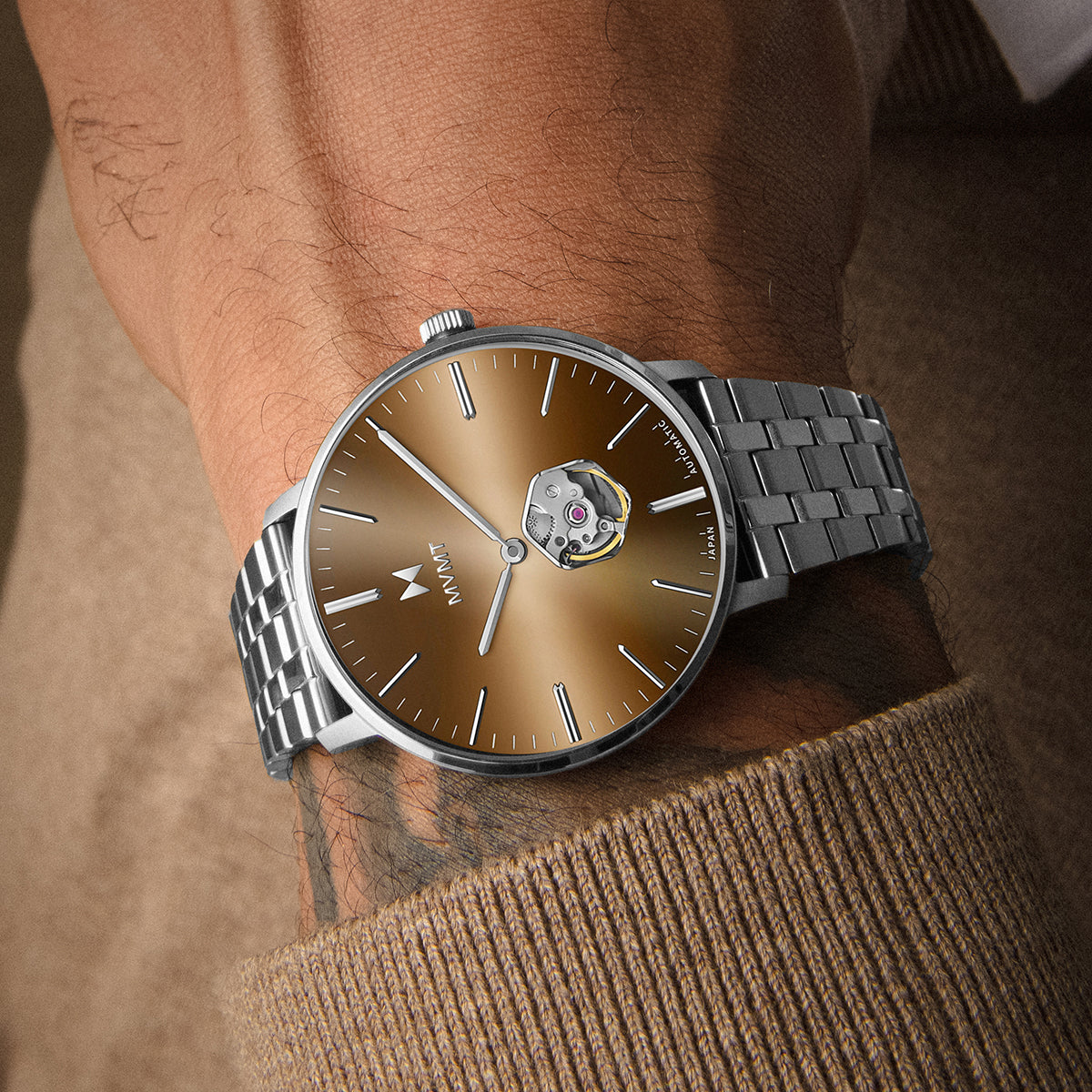 Legacy Slim Automatic Mocha Bronze 42mm