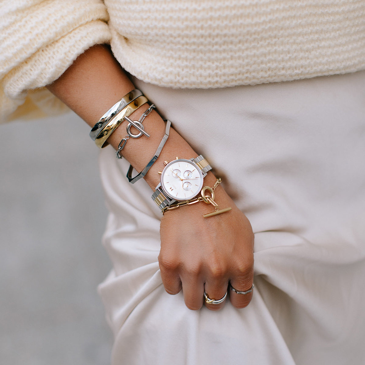 Nova Venus Silver Gold 38mm