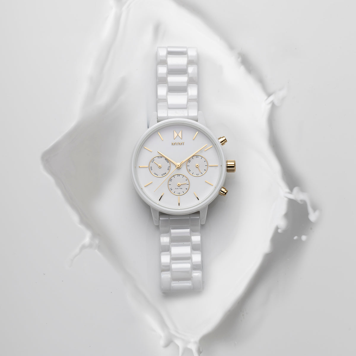 Nova Ceramic Gloss White 38mm