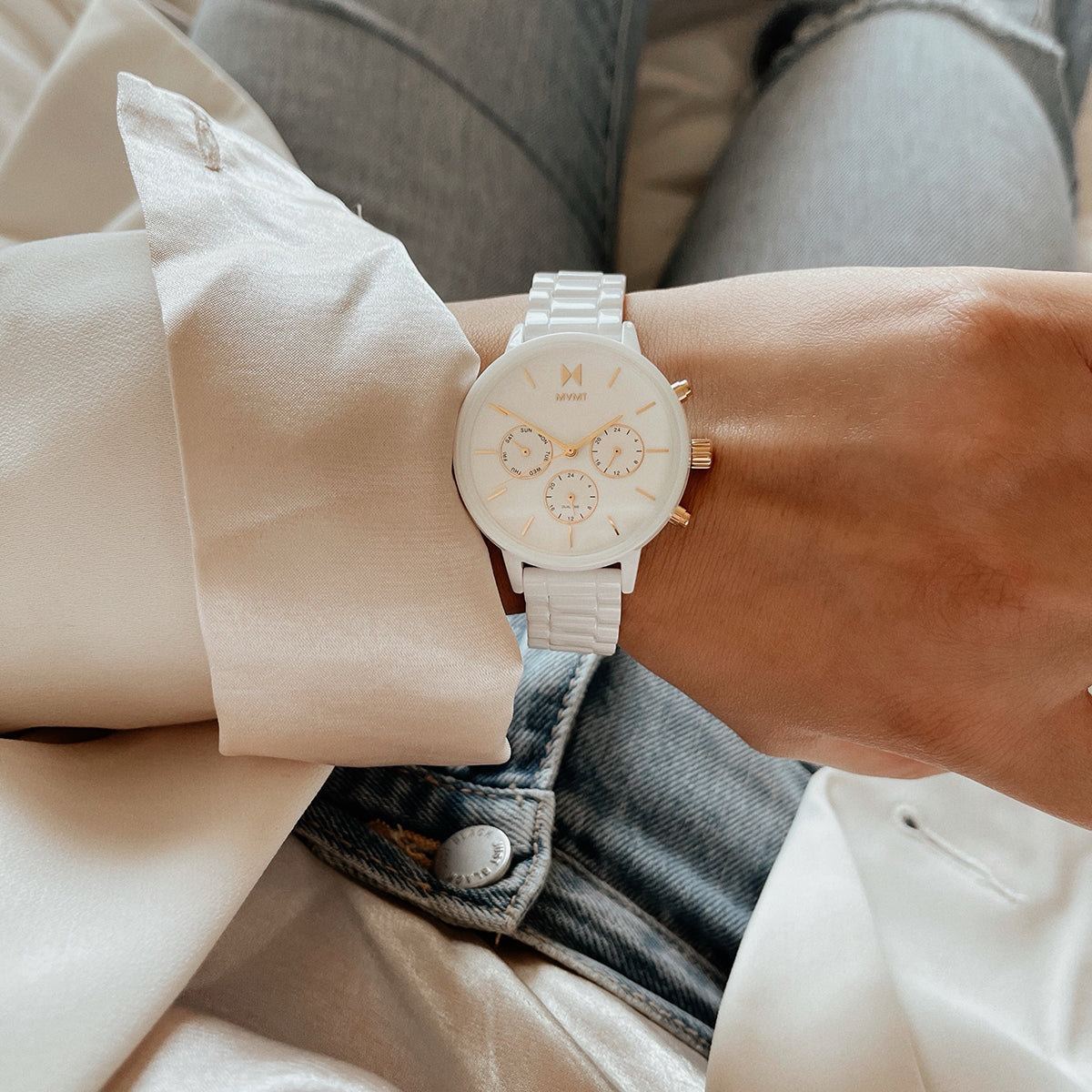 Nova Ceramic Gloss White 38mm