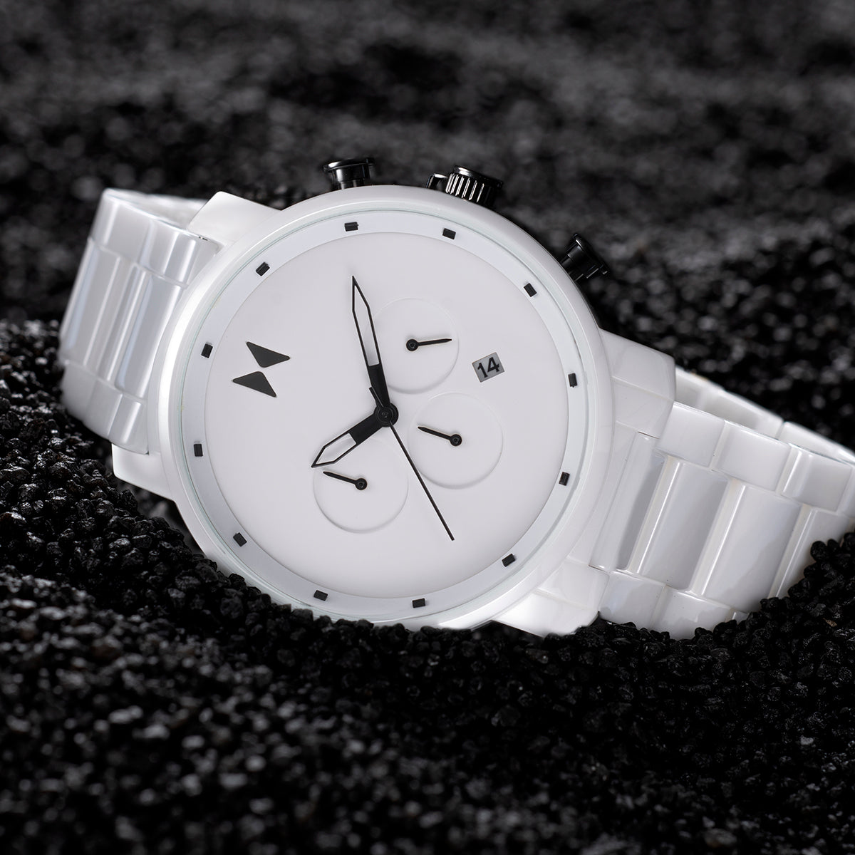 Chrono Ceramic Gloss White 45mm