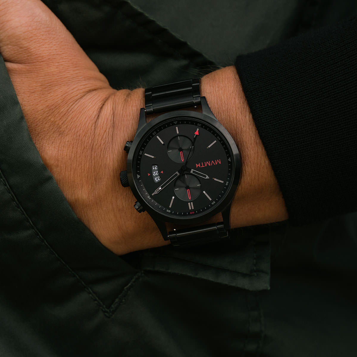 Havoc Chrono Dynamo Black 44mm
