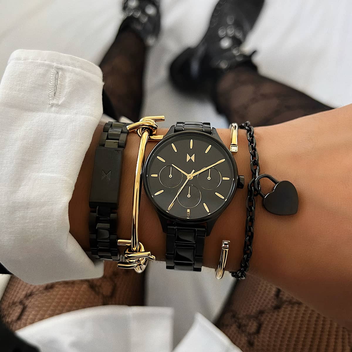 Reina Multi Eye Ripple Black 34mm