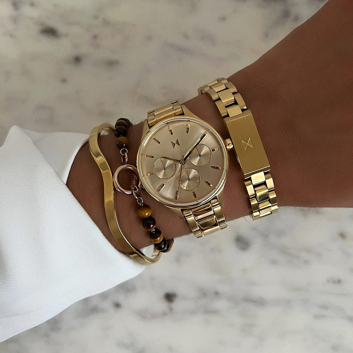 Reina Multi Eye Cascade Gold 34mm
