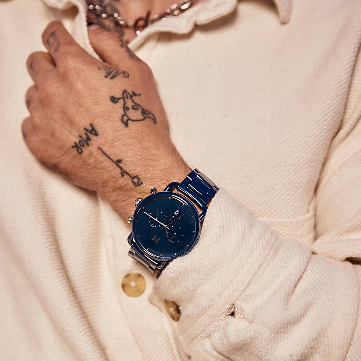 Blacktop II Ceramic Midnight Blue 47mm