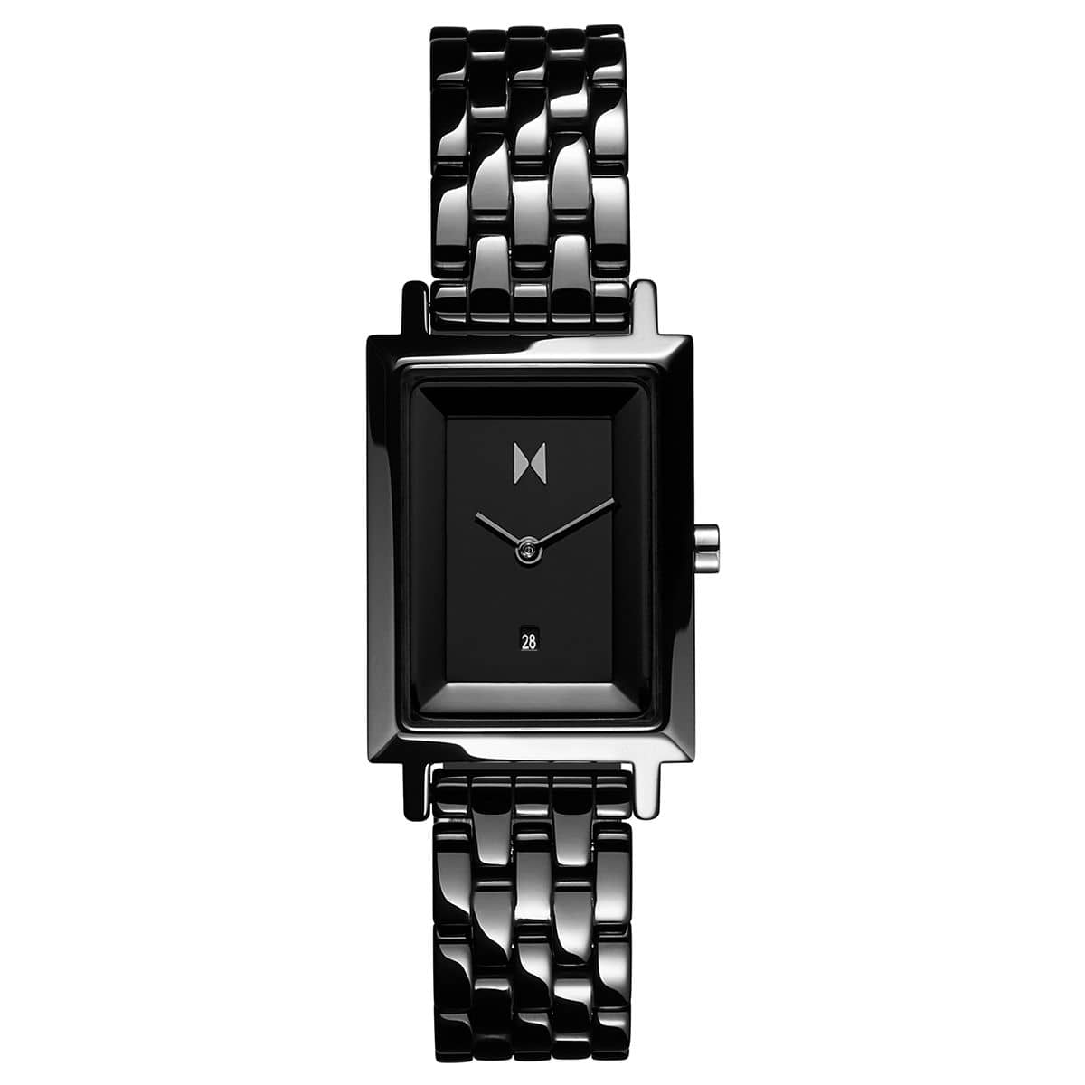 Signature Square Ceramic Gloss Black 26mm
