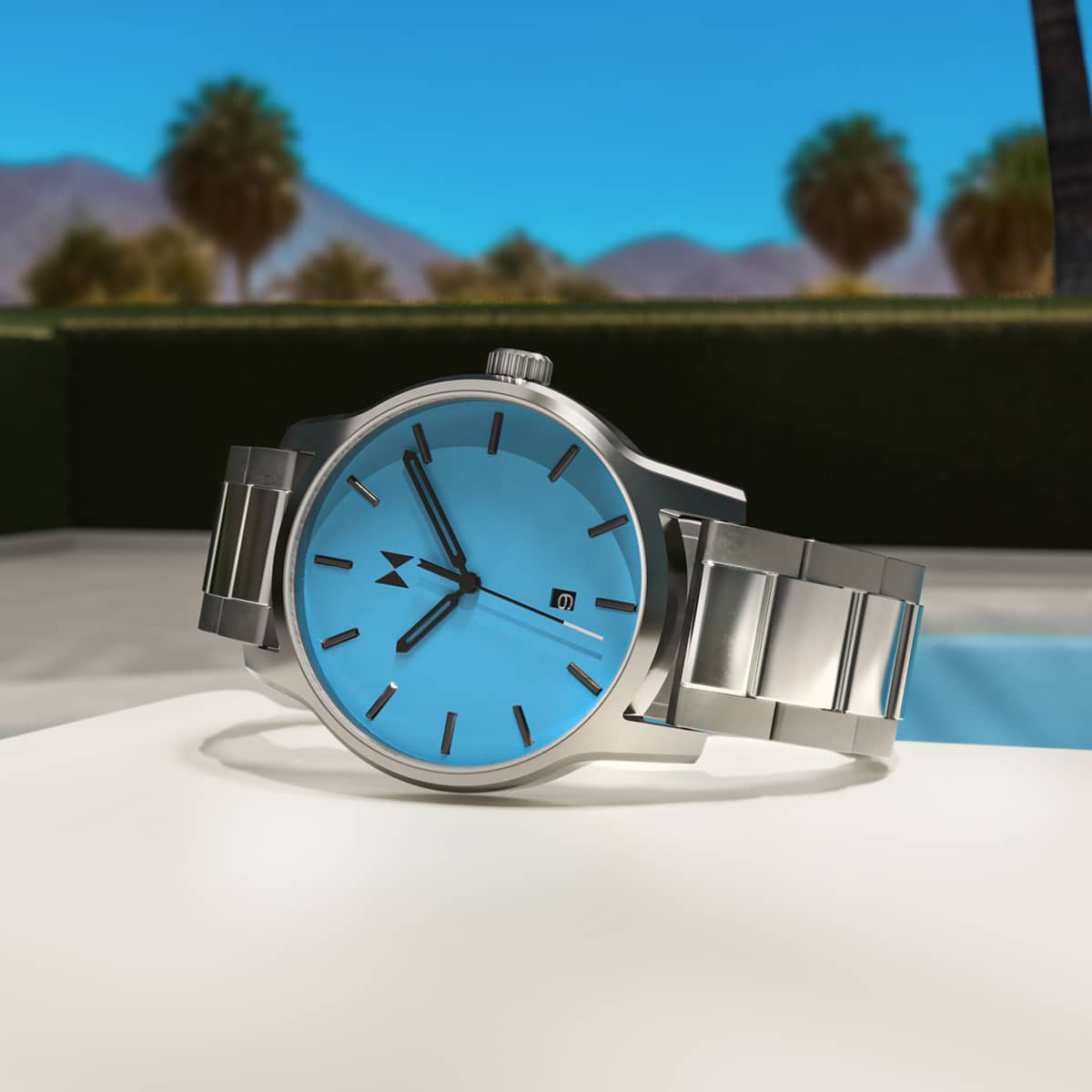 Classic II Splash Blue 44mm