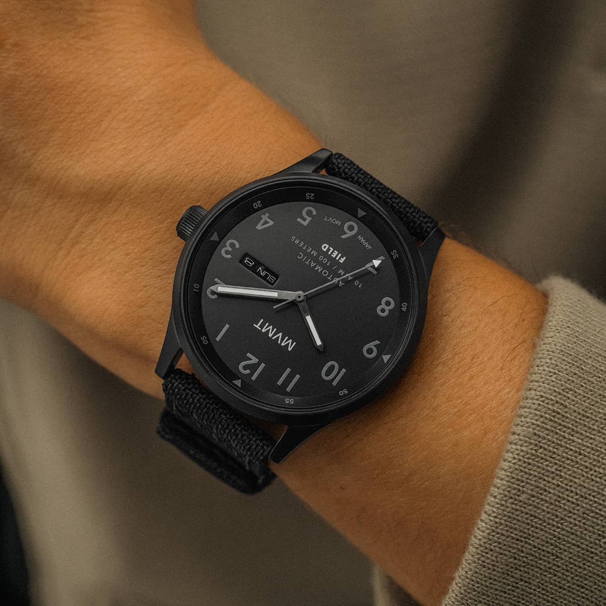 Field Automatic Triple Black 42.5mm