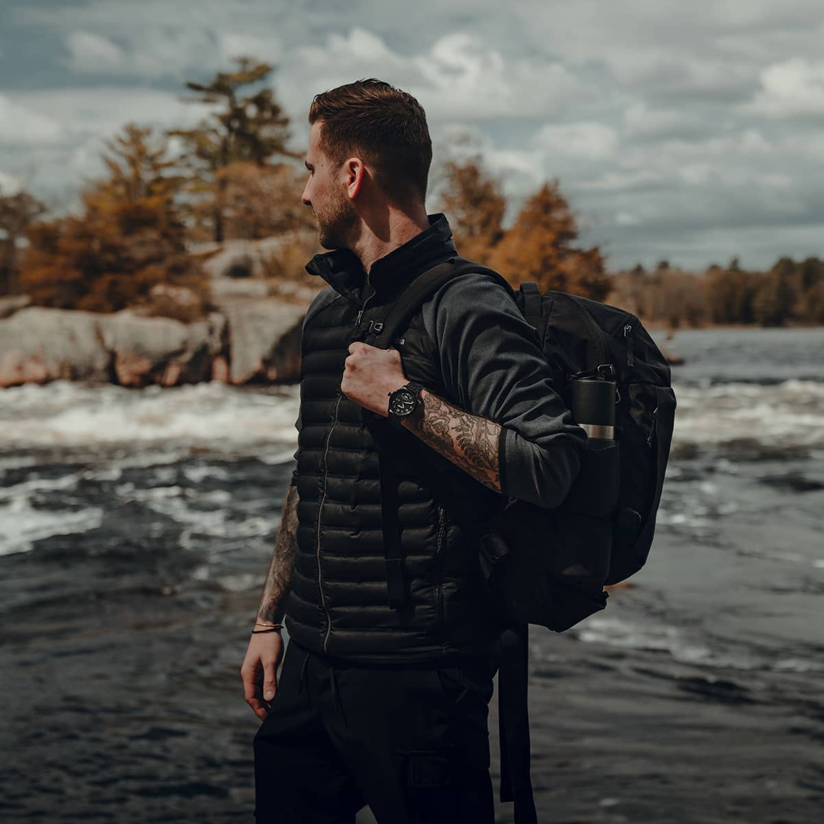 Field Automatic Triple Black 42.5mm