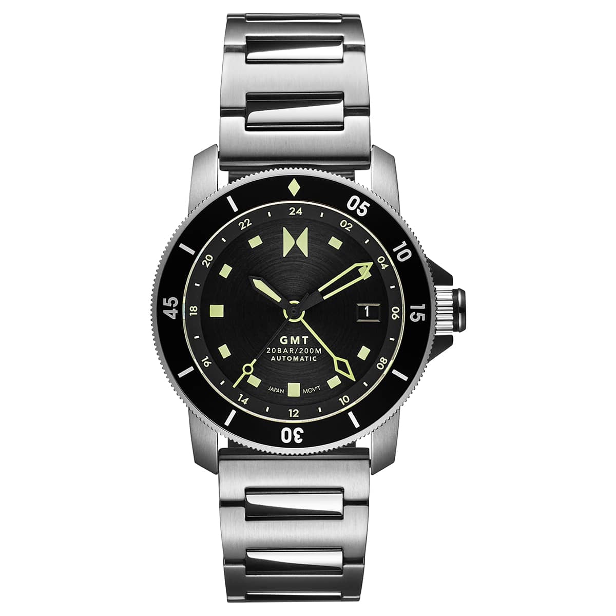 Cali Diver GMT Automatic Skyscape Silver 40mm