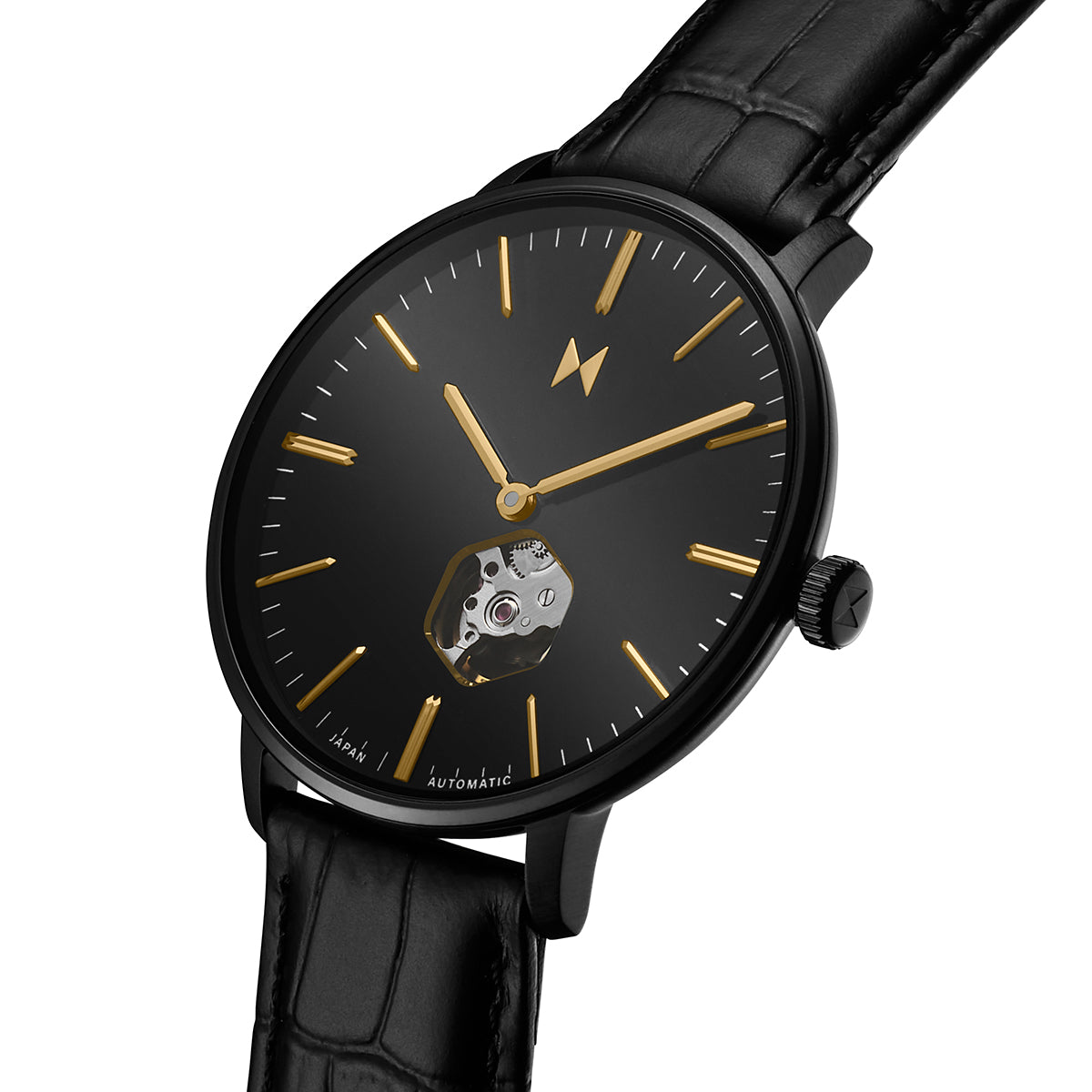 Legacy Slim Automatic Panther Black 42mm