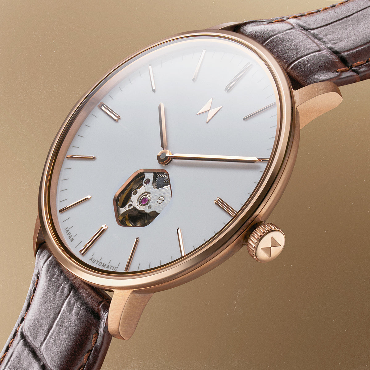 Legacy Slim Automatic Grizzly Brown 42mm