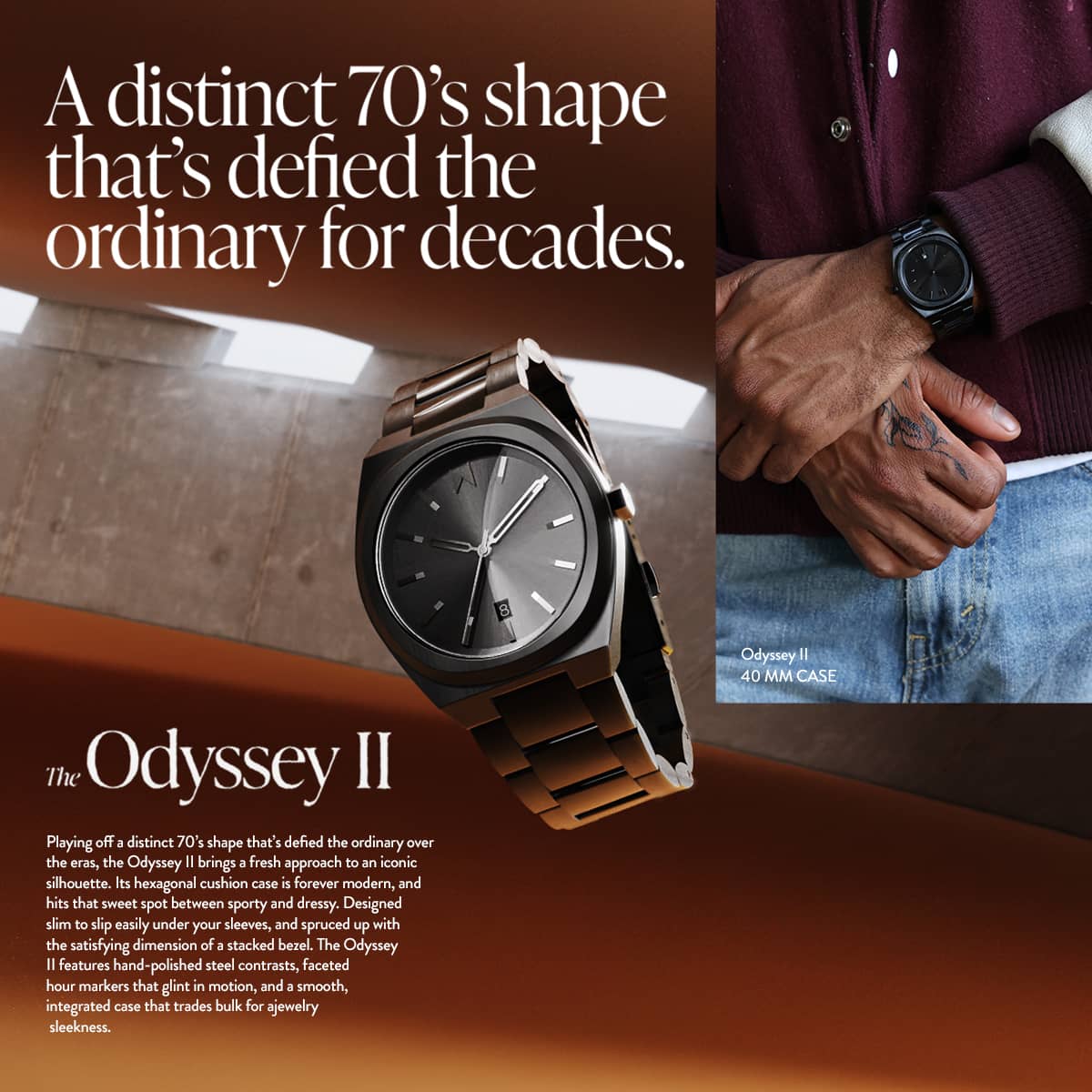 Odyssey II Archetype Black 40mm