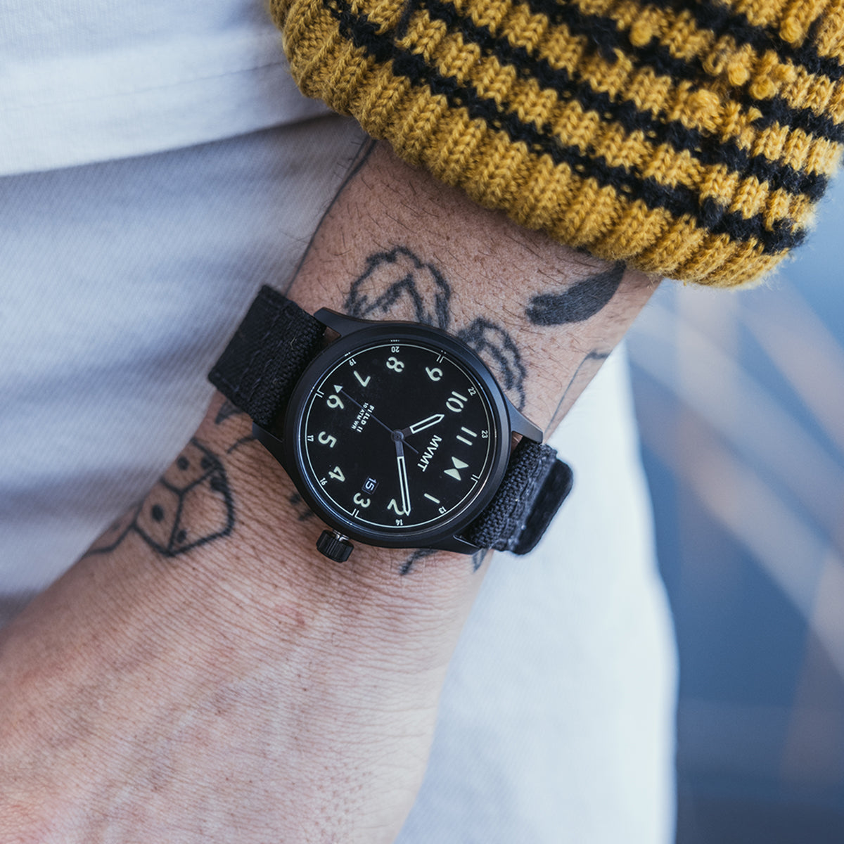 Field II Black Lume 41mm