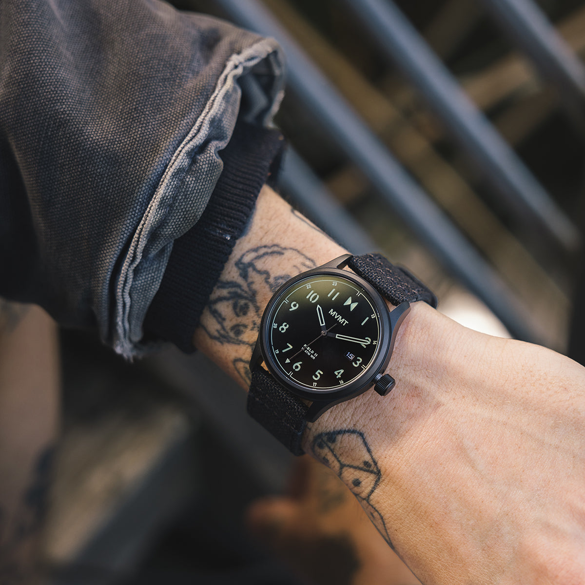 Field II Black Lume 41mm