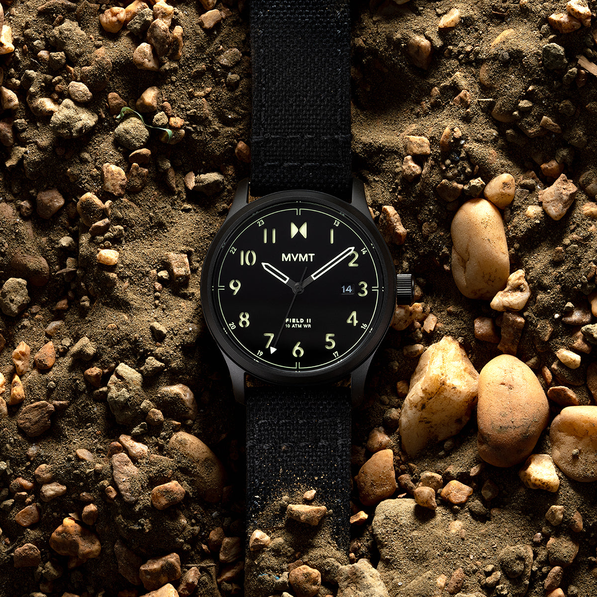 Field II Black Lume 41mm