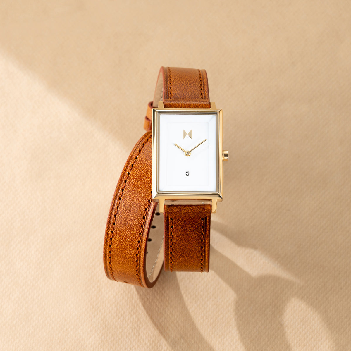 Signature Square Italian Tan 24mm
