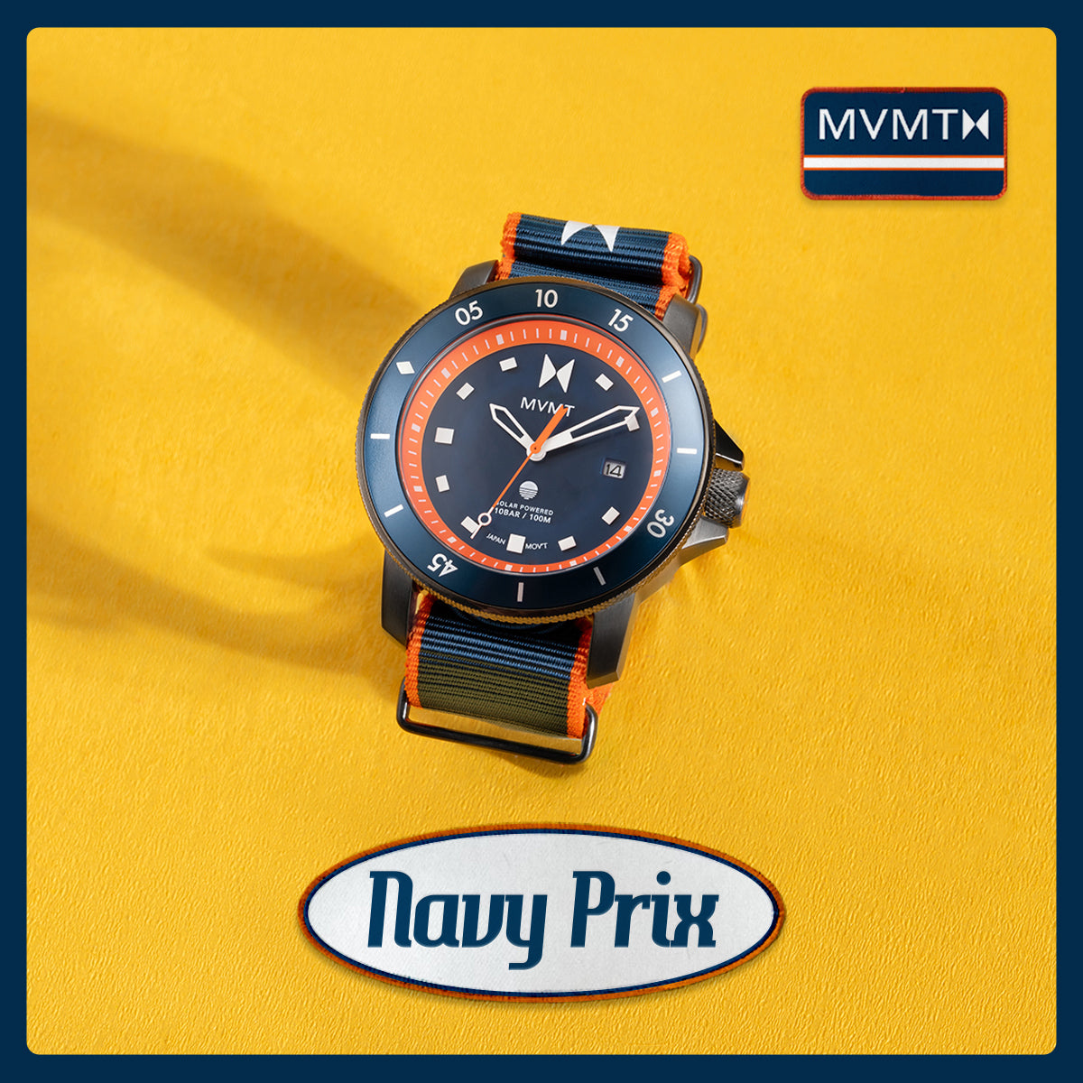 Cali Diver Solar Navy Prix 42mm
