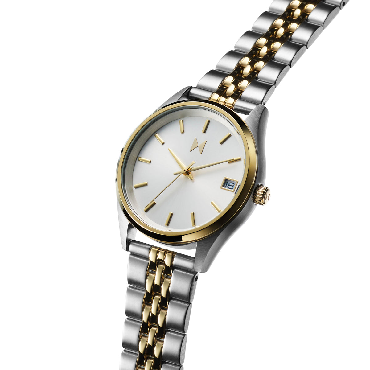 Rise Boyfriend Silver Gold 36mm
