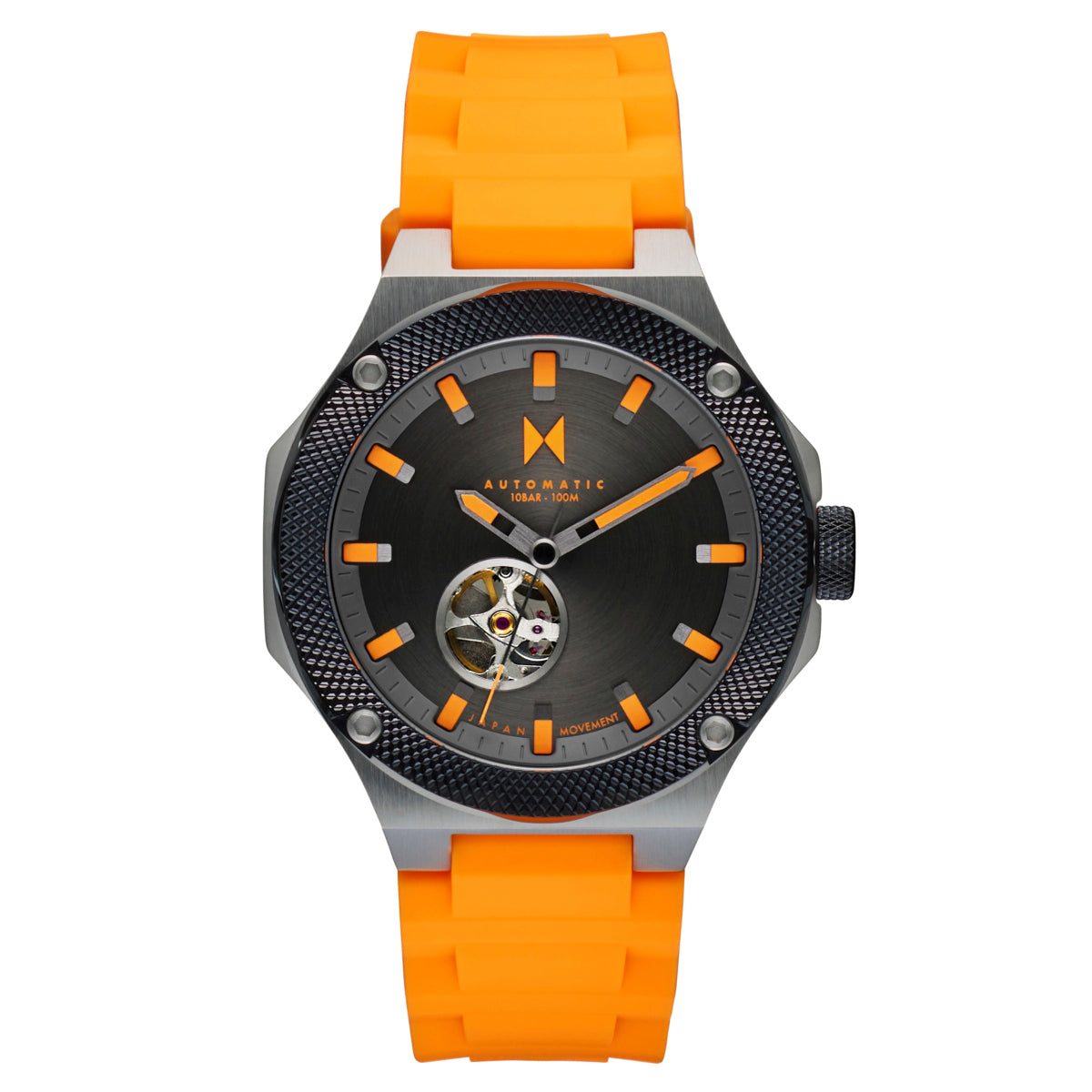 Raptor Automatic Electric Orange 46.5mm