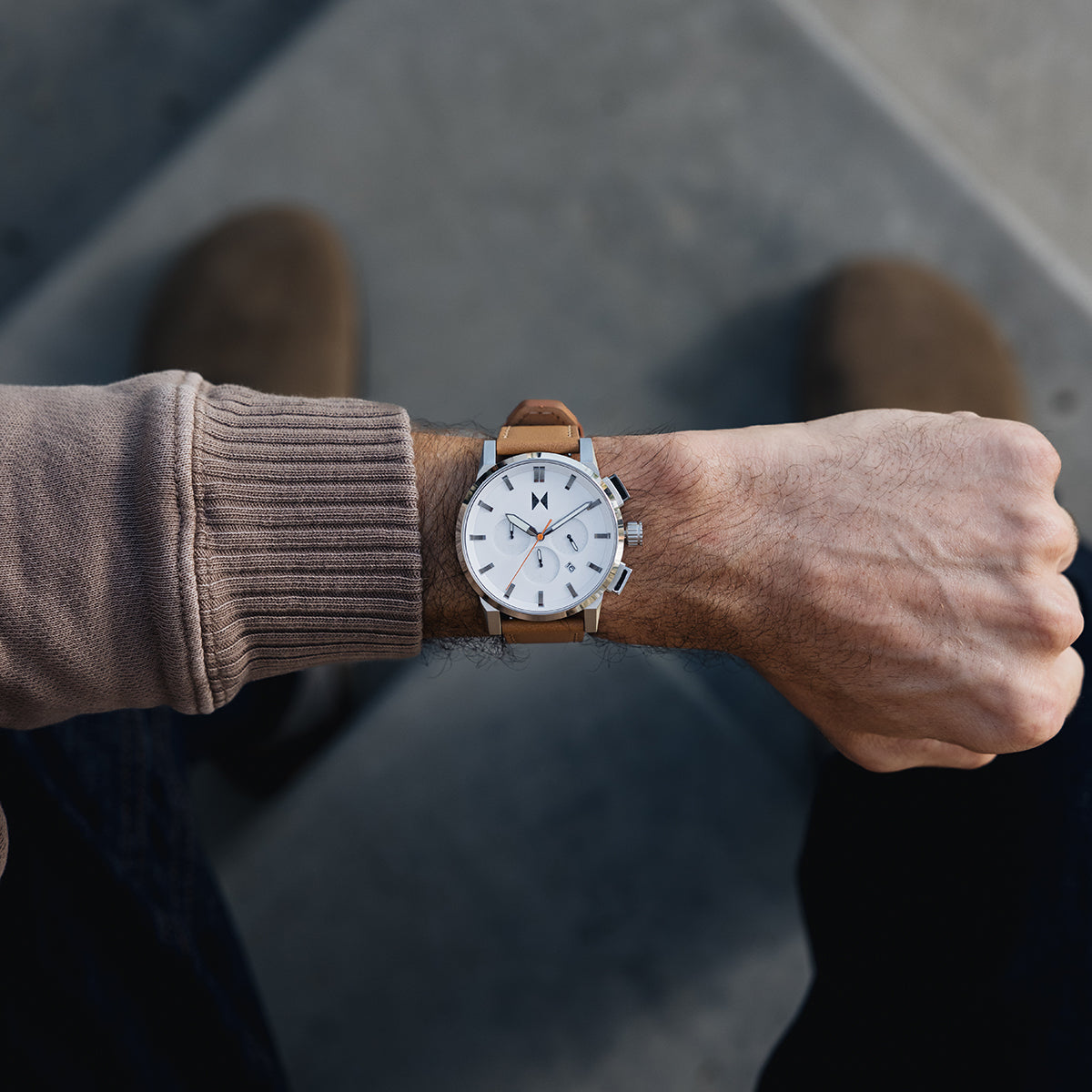 Chrono II Cognac Tan 45mm