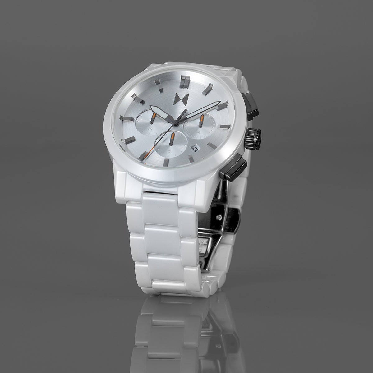 Chrono II Ceramic Gloss White 44mm