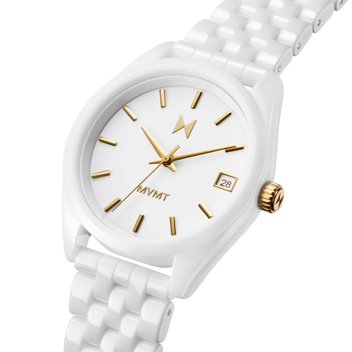 Rise Boyfriend Ceramic Gloss White 36mm