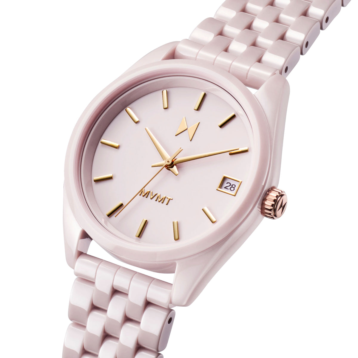 Rise Boyfriend Ceramic Petal Blush 36mm