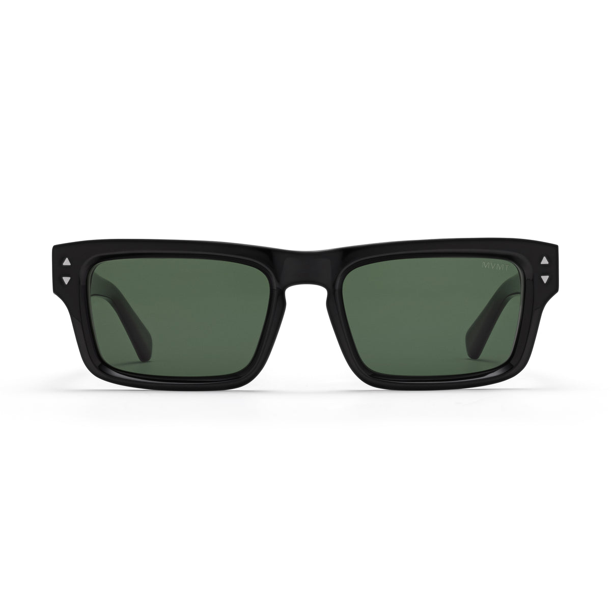 Del Mar Rectangle Sunglasses Black