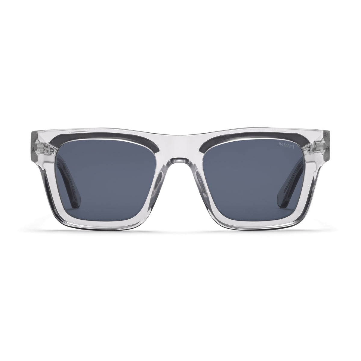 Vista Square Sunglasses Transparent Grey