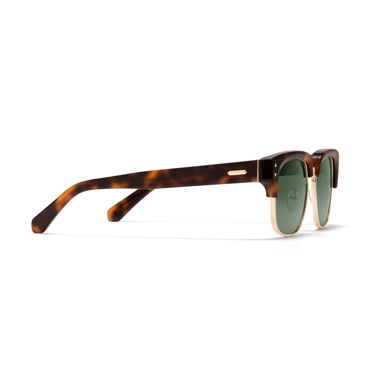 Laguna Square Sunglasses Tortoise + Gold