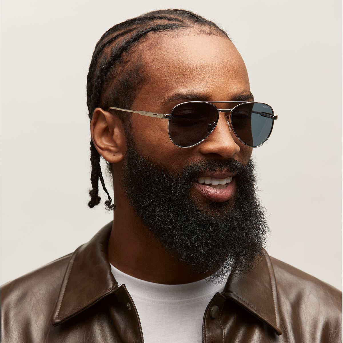 Miramar Aviator Sunglasses Silver