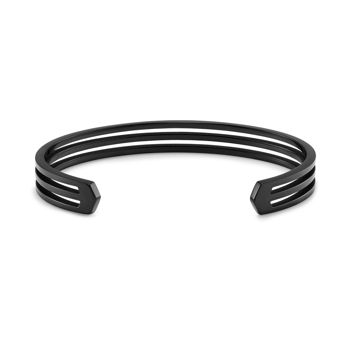 Open Concept Cuff Black