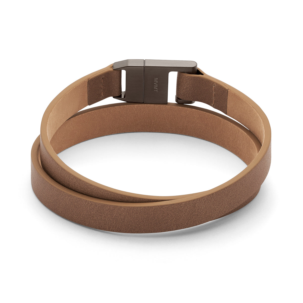 Leather Latch Bracelet Tan