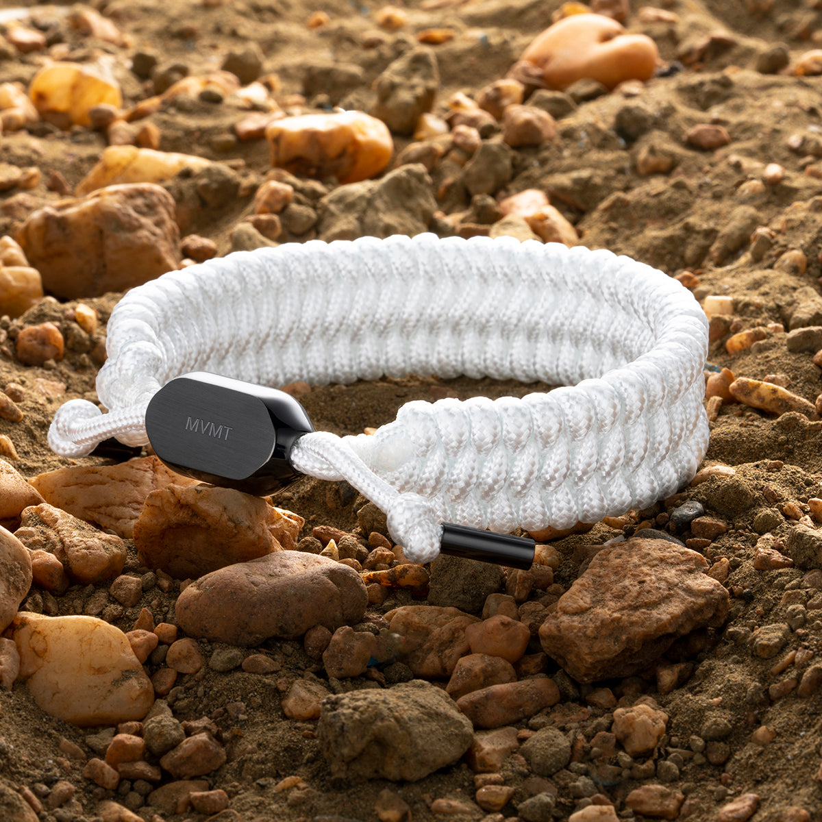 Woven Wrap White + Black