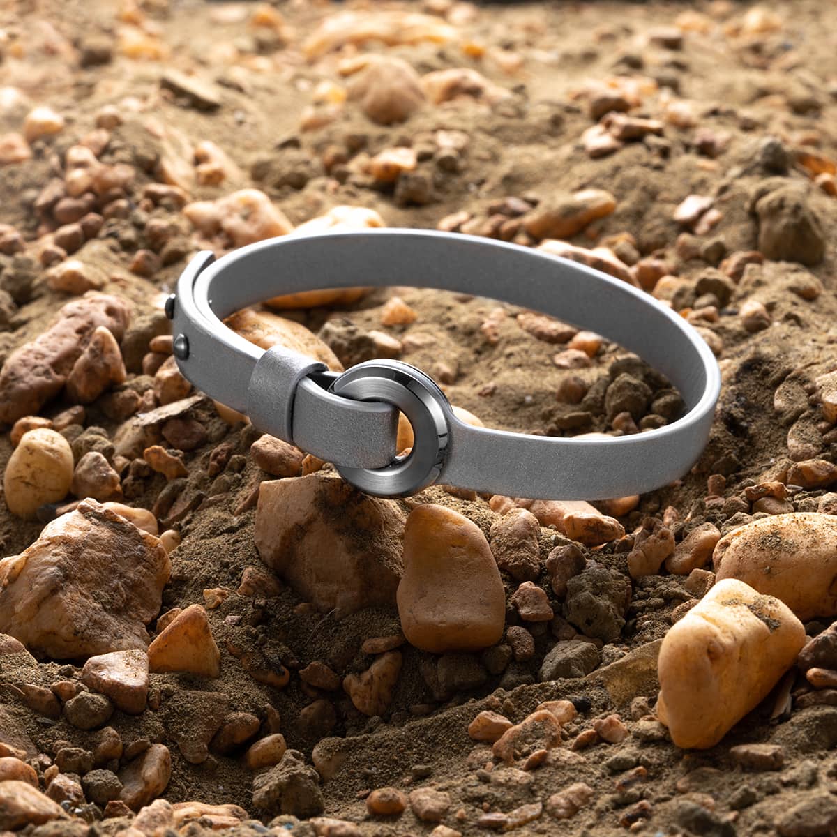 Circuit Leather Wrap Grey