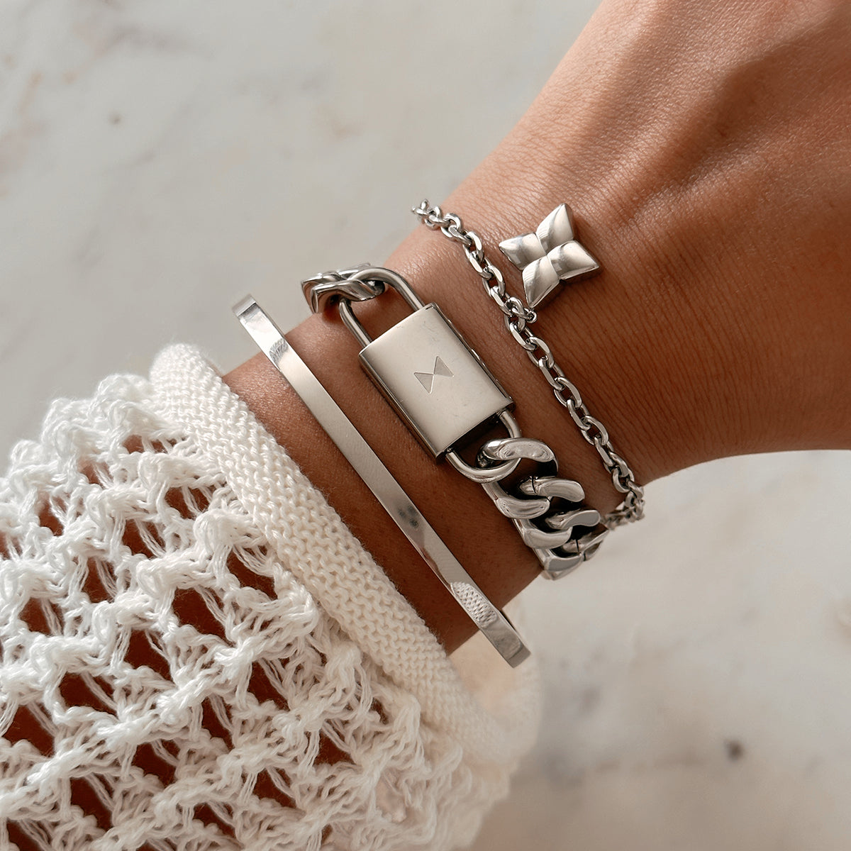 Burst Bracelet Silver