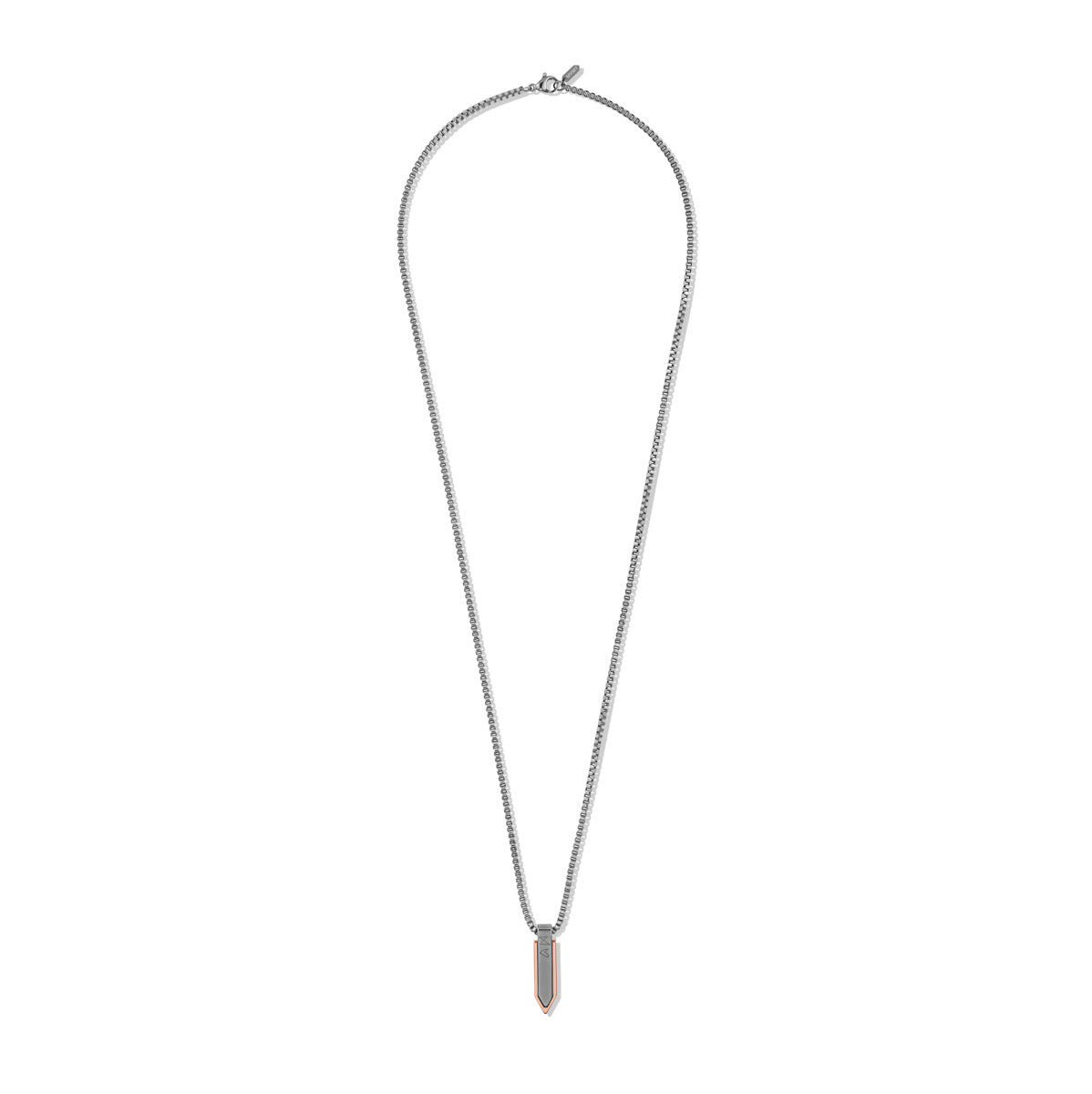 Spearhead Necklace Steel Rose