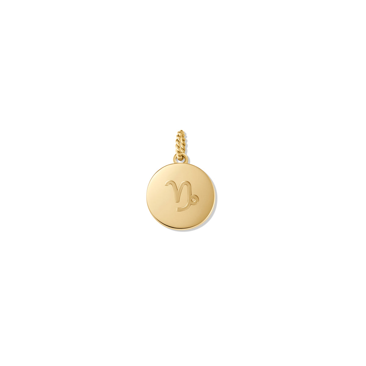 Zodiac Charm Gold - Capricorn