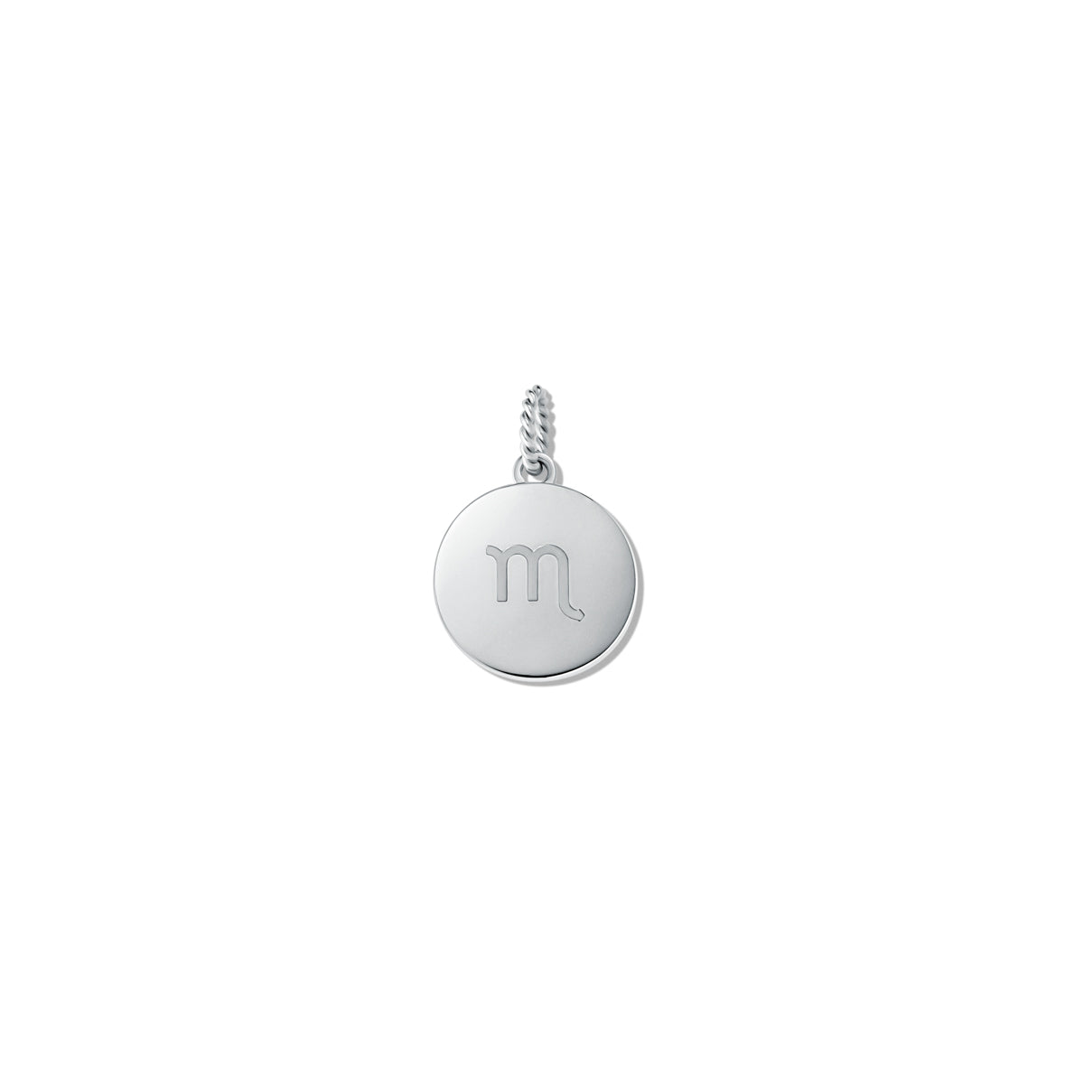 Zodiac Charm Silver - Scorpio