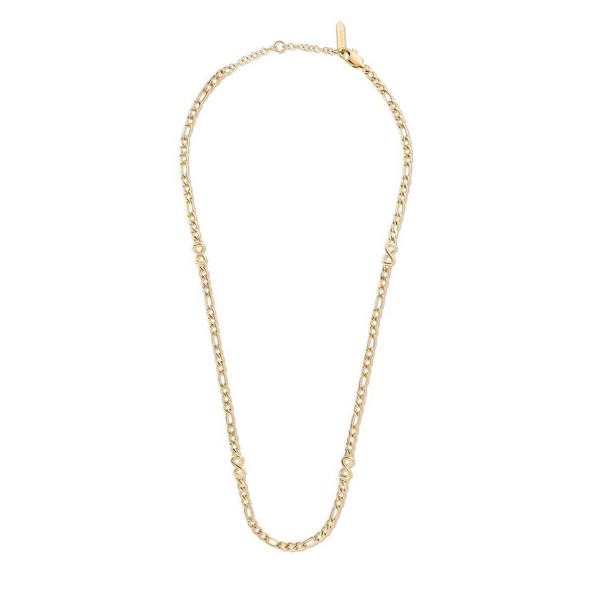 Figaro Chain Necklace Gold
