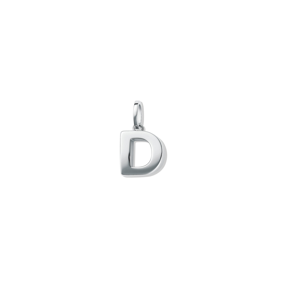 Alphabet Charm Silver - D