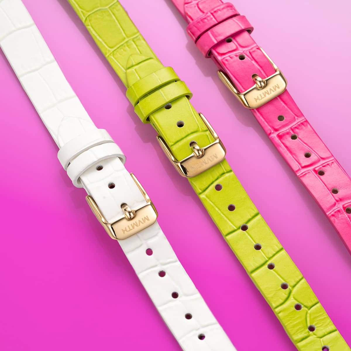 Reina - 12mm Sugar White Italian Leather