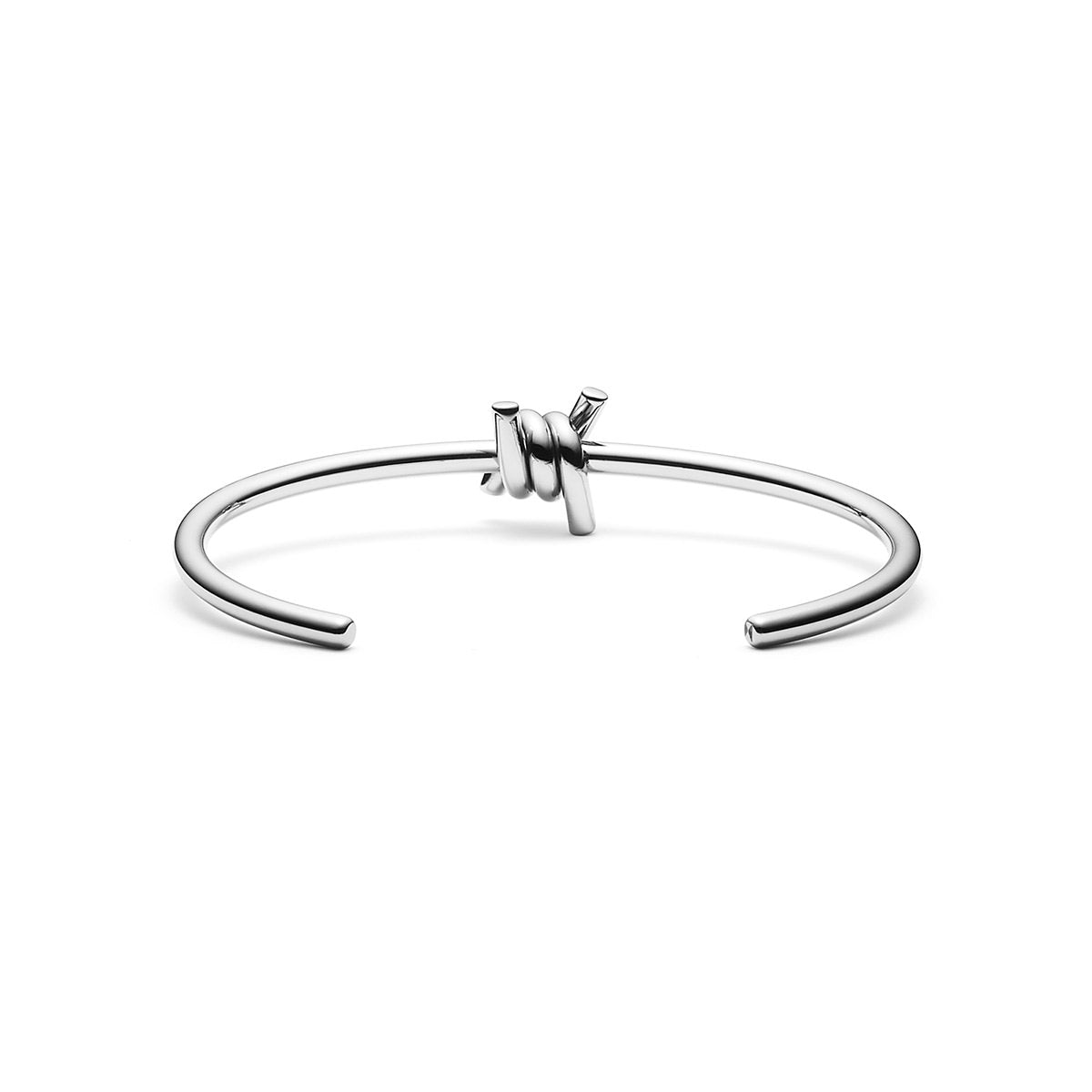 Single Barbed Cuff Silver
