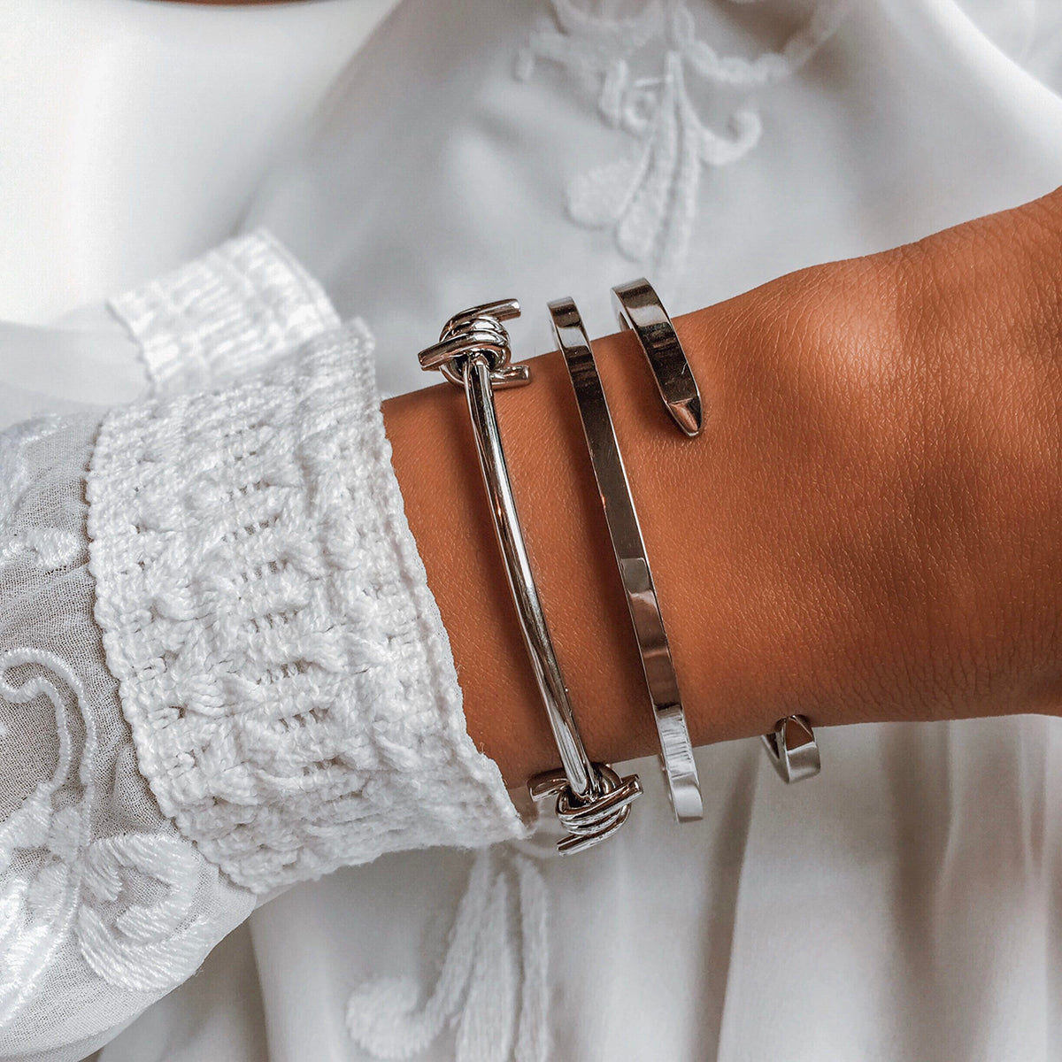 Minimal Cuff Silver