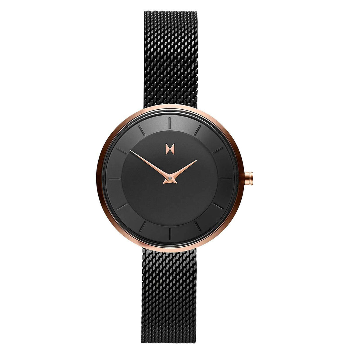 MVMT Ladies Mod Black Plated Watch