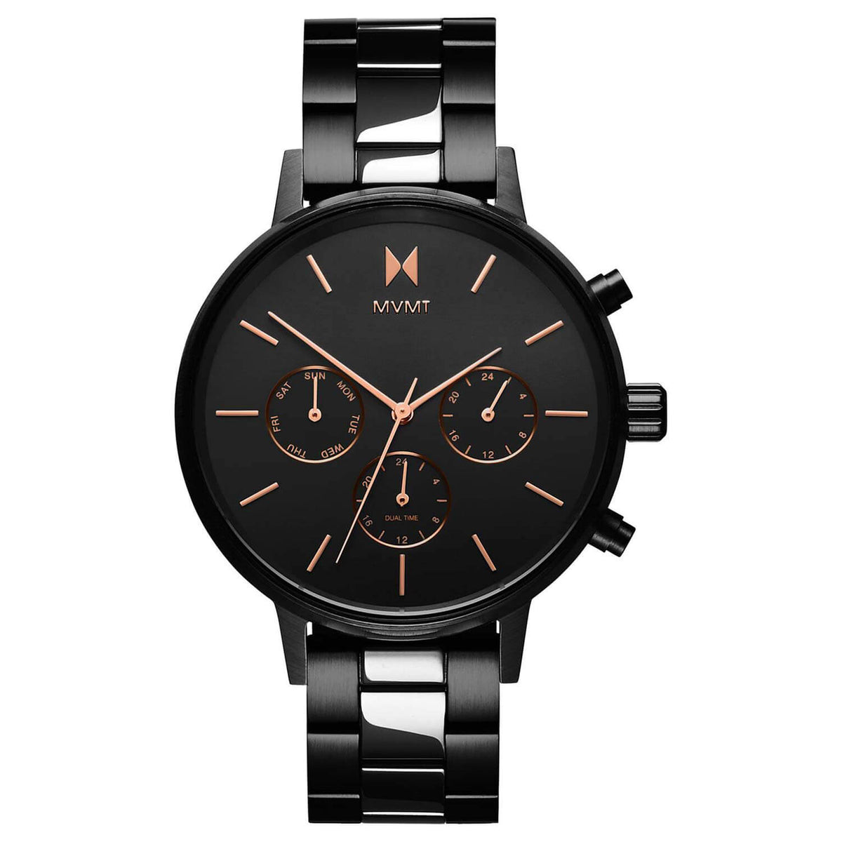 MVMT Ladies Nova Black Plated Watch