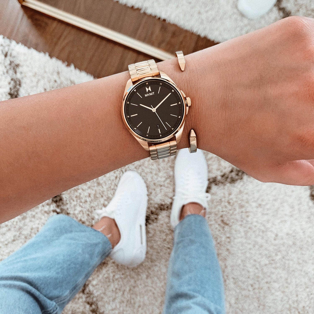MVMT Ladies Coronada Gold Plated Watch