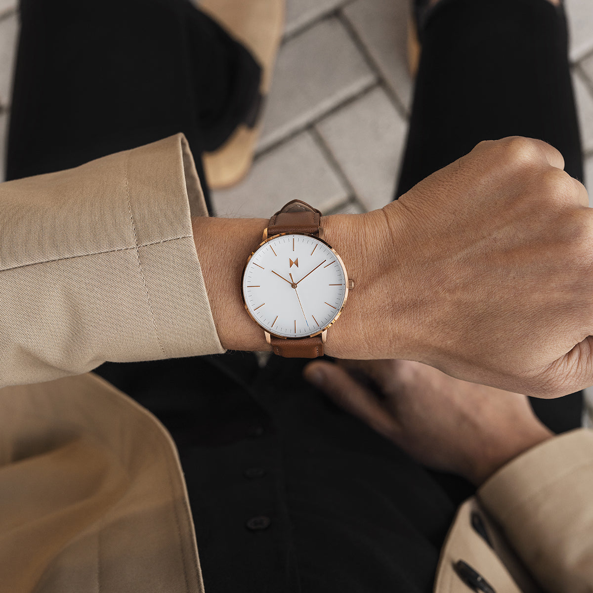 Legacy Slim Eagle Tan 42mm