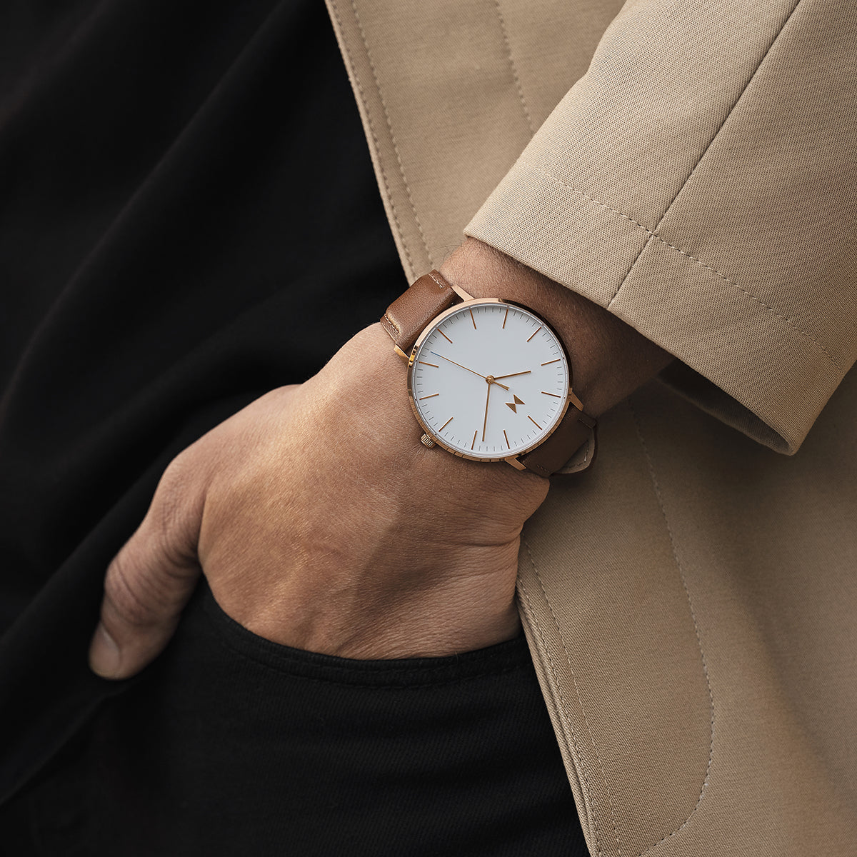 Legacy Slim Eagle Tan 42mm